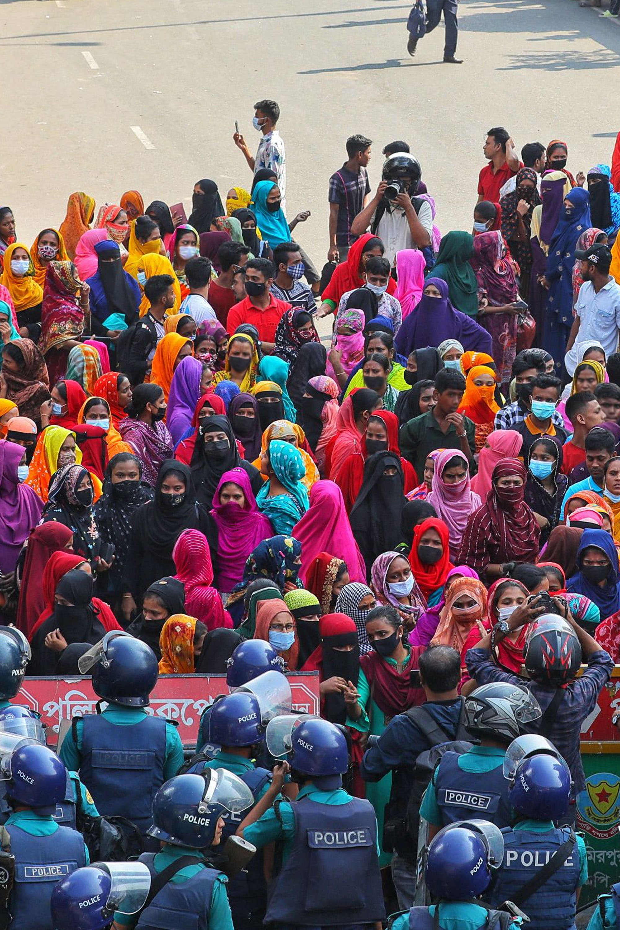 Bangladesh worker protests